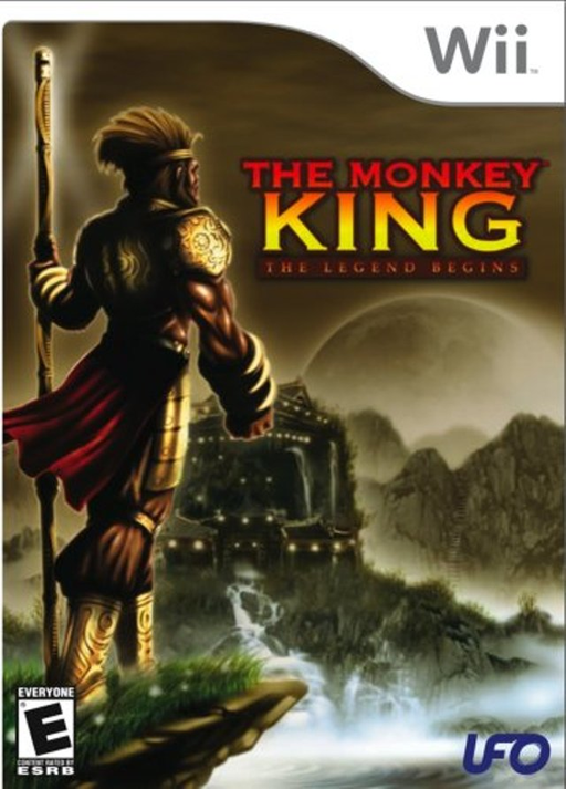 Monkey King The Legend Begins box art for Wii